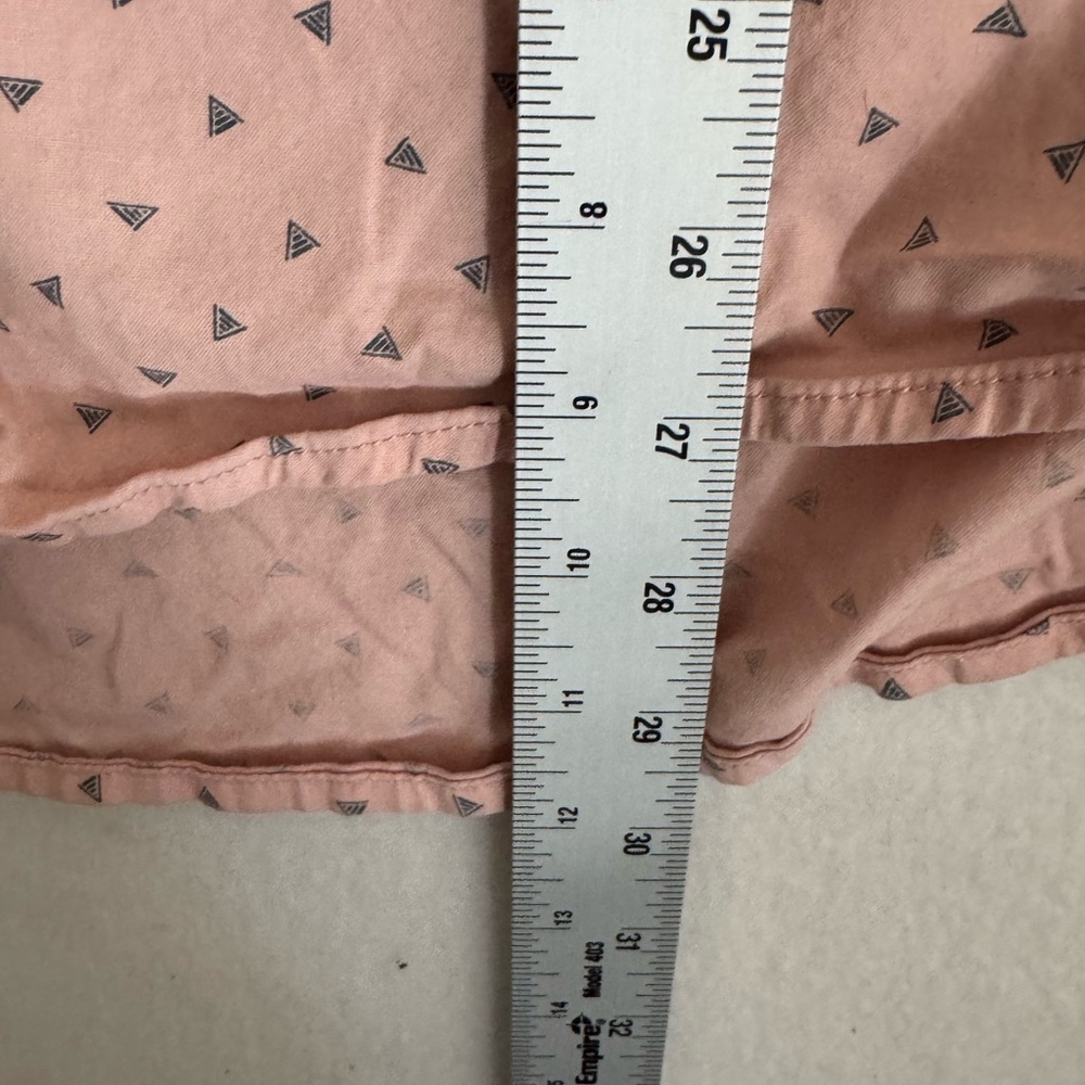 Goodfellow & Co Men’s Button‎ Down Shirt | Pink Triangle Print | Size XL - Picture 4 of 5